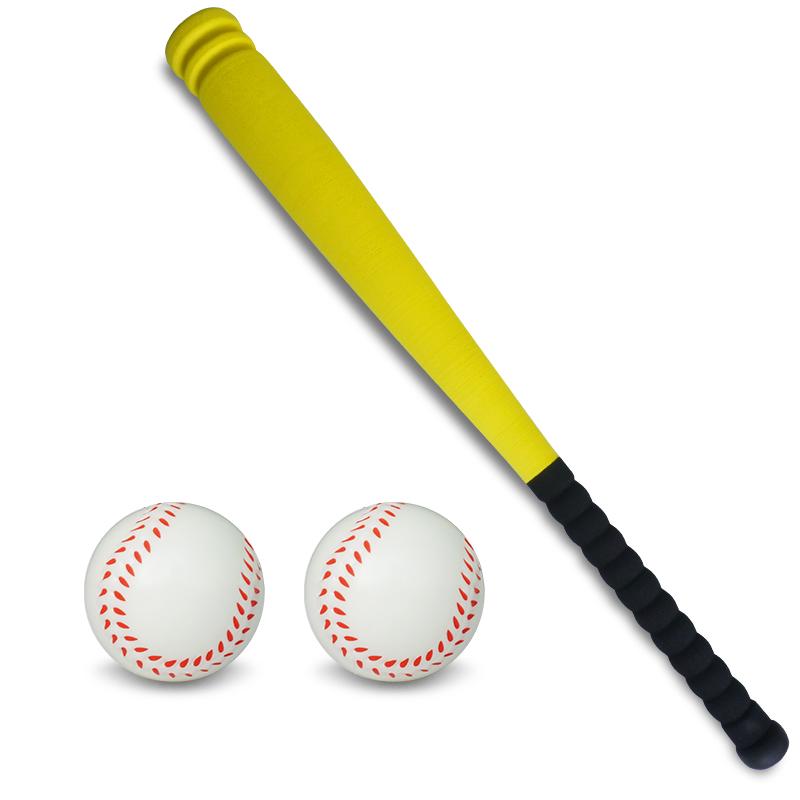 Children's Soft Sponge Plastic Baseball Bat and Ball Toy Set