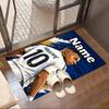 Custom Name Personalized Kylian Mbappe Print Carpet, Versatile Home Decor Rug, for Playroom, Apartment, Balcony, Entryway, Hallway Gift