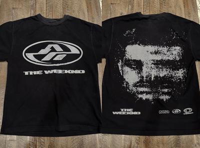 The Weeknd After Hours Til Dawn Tour 2025 T-shirt Visage Déformé Comfort Colors T-shirt Unisexe