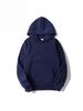 Unisex Fleece Hoodies: Effen kleuren, Herfst/Wintercollectie, 17 kleuren beschikbaar