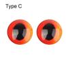 16mm Toy Parts Crafts Wool Felt Accessories Handmade Doll Eyes Glass Eye Cat Pet Dog