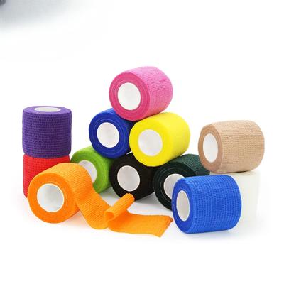 1 Roll Non-woven Sports Bandages Elastic Self-adhesive Bandages For Foot Finger Ankle Arm Injury Sport Knee Pad Support