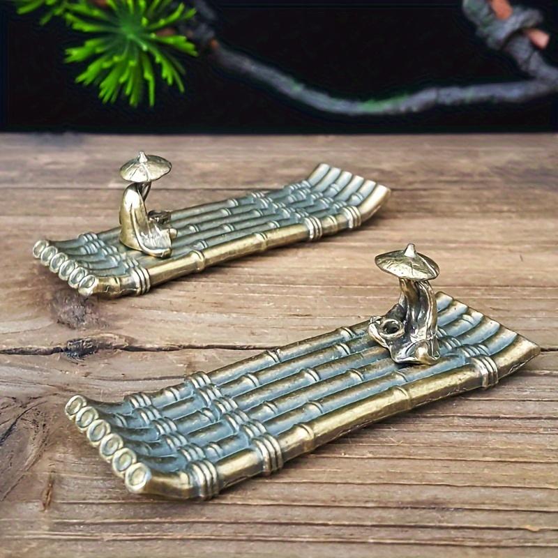1 Piece Boat Incense Burner, linear incense insert home decoration desktop ornament