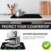 2 Pcs Heat Resistant Mat Fireproof Waterproof Pad Countertop Protector Pads Reusable Appliance Mats for Coffee Maker and Toaster