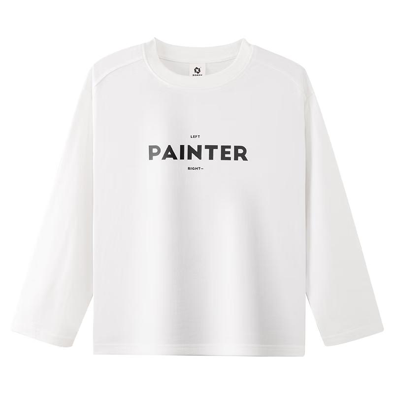Zuoxi Boys Pure Cotton Long-Sleeve T-Shirt 130