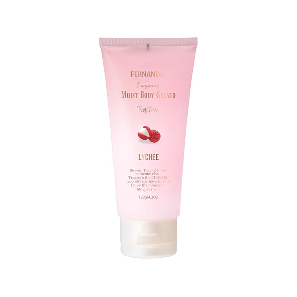 Fernanda Fragrance Moist Body Gelato Lychee (120g)