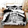 Kawaii Pipkin Pippa Bedding Set Single Twin Full Queen King Size Bed Set Adult Kid Bedroom Duvet Cover Sets Anime Bed Sheet Set