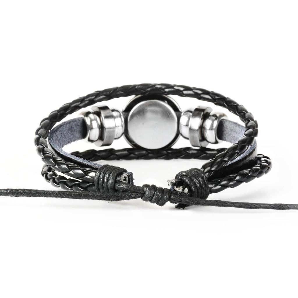 Best Friend Are The Sisters We Choose Personalized Leather Bracelet for Friends Gifts