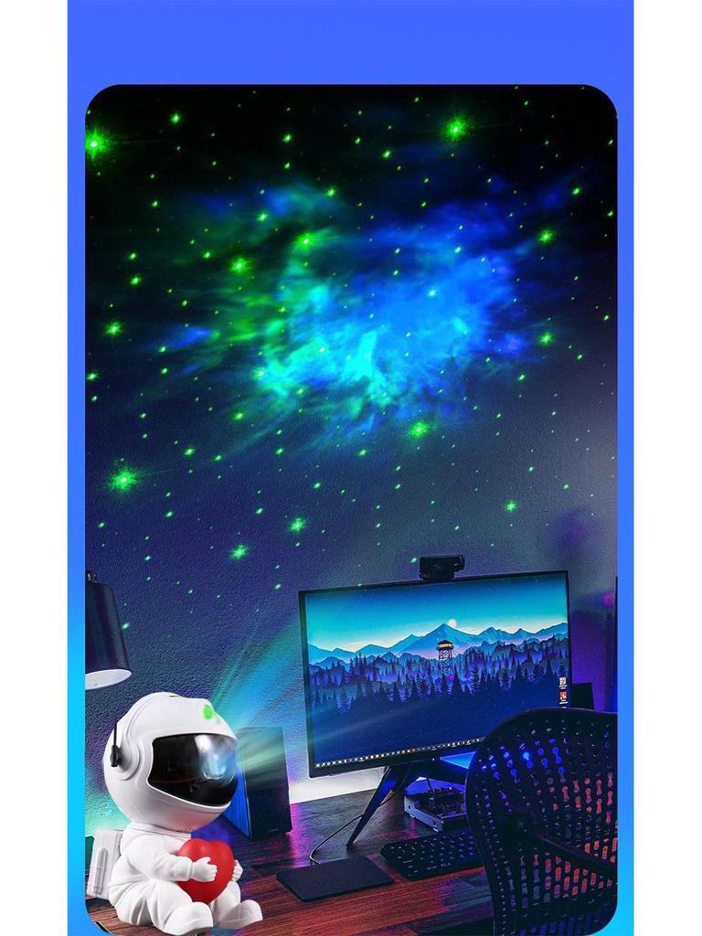 Starry Sky Projector with Speaker – Romantic Colorful Light for Bedroom Decor
