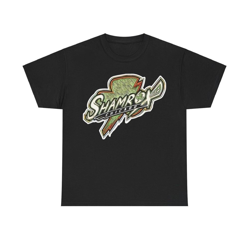 

Chicago Shamrox Lacrosse Nostalgic Retro Logo T-shirt 2XL
