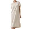 Venex Recovery Days Short Sleeve Size 8554 Women's Dress, Beige, L,