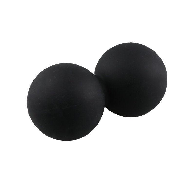 Silicone Muscle Relaxation Massage Ball - Solid Fitness & Training Peanut Ball for Foot Sole