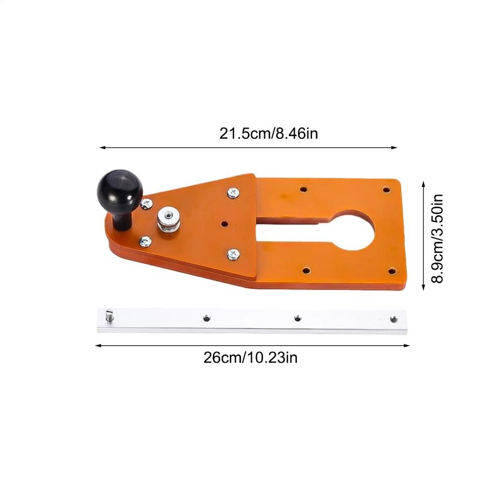 Adjustable Guide Trimming Machine Fixing Bolts Precision Circle Cutting Jig Adjustment Knobs Ergonomic Ball Handle