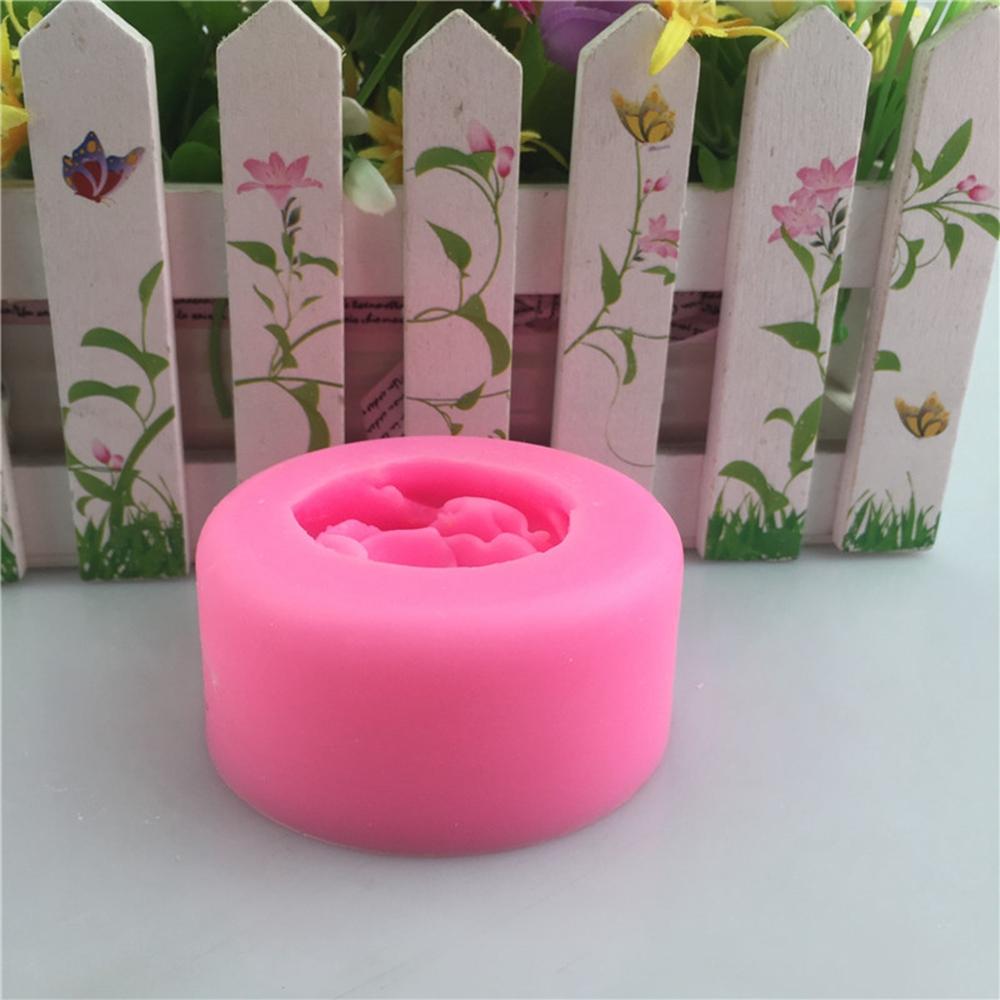 Rose Material Baking Silicone Chocolate Soap Cake Decoration Tool Fondant Mold Cake Moulds Bakeware