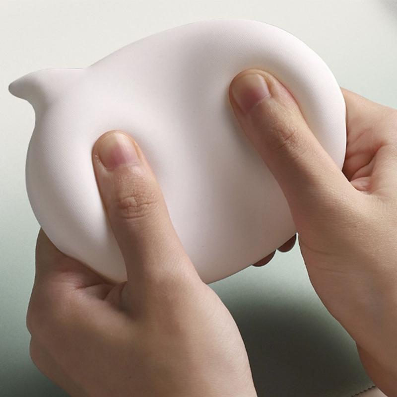 Slip designs Wrist Cushion Set Made Of Silicone And PU Leather For Enhanced Stability And Comfort During Desk Use.