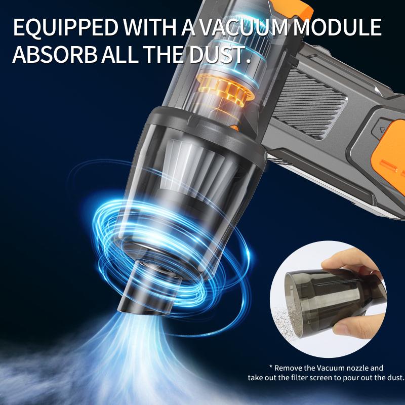 2026 New and Power  X6 Mini Turbo Jet Fan Portable Turbo Violent Fan 130000RPM Jet Turbo Blower Brushless Motor Handheld Duct Fan Cleaning Fan