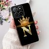Clear For Honor X5b GFY-LX2 Case X5b Plus Fashion Luxury A-Z Letters Soft Back Cover For Honor X5b Plus Phone Case GFY-LX2P