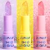 DUNUF Sequins Color Changing Lipstick Jelly Pearl Lip Balm Moisturizing Glitter Lip Balm Long Lasting Transparent Lipsticks Gel