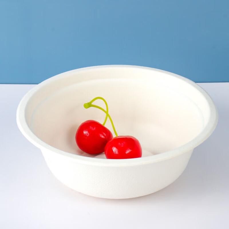 Grassland 500ml Biodegradable Disposable Paper Bowls, 40-Pack