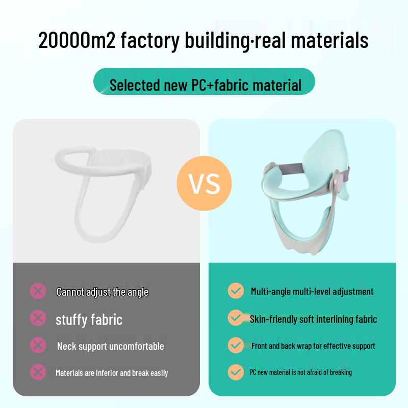 Fifth Gen Adjustable Neck Support for Adults and Children – Improved Anti-Head-Down Corrector