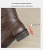 Rapid Delivery: 2025 Women's Retro Hidden Heel Western Motorcycle Boots