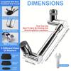 Mechanical Arm Universal Faucet Extender, Rotatable Faucet, Washbasin, Multifunctional Joint, Splash Proof Device
