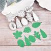 Leaf Cutting Dies Embossing Scrapbook Papercutting Greeting Cards Knife Mold Decorative Crafts Punch Stencil