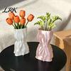 Minimalist Vase for Flowers 3D Printed Flower Vase, Modern Living Room Home Decor Bedroom Decor, Creative Floral Arrangement Artificial/Dried