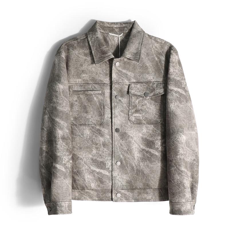 

Mind Bridge Men s Ink Dye Faux Suede Jacket M