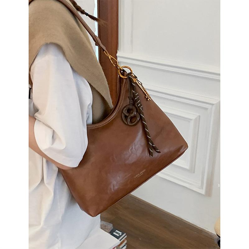 Tote Bag Women'S Bag Autumn And Winter Armpit Bag Large Capacity Fashion Versatile Retro Commuter Shoulder Bag