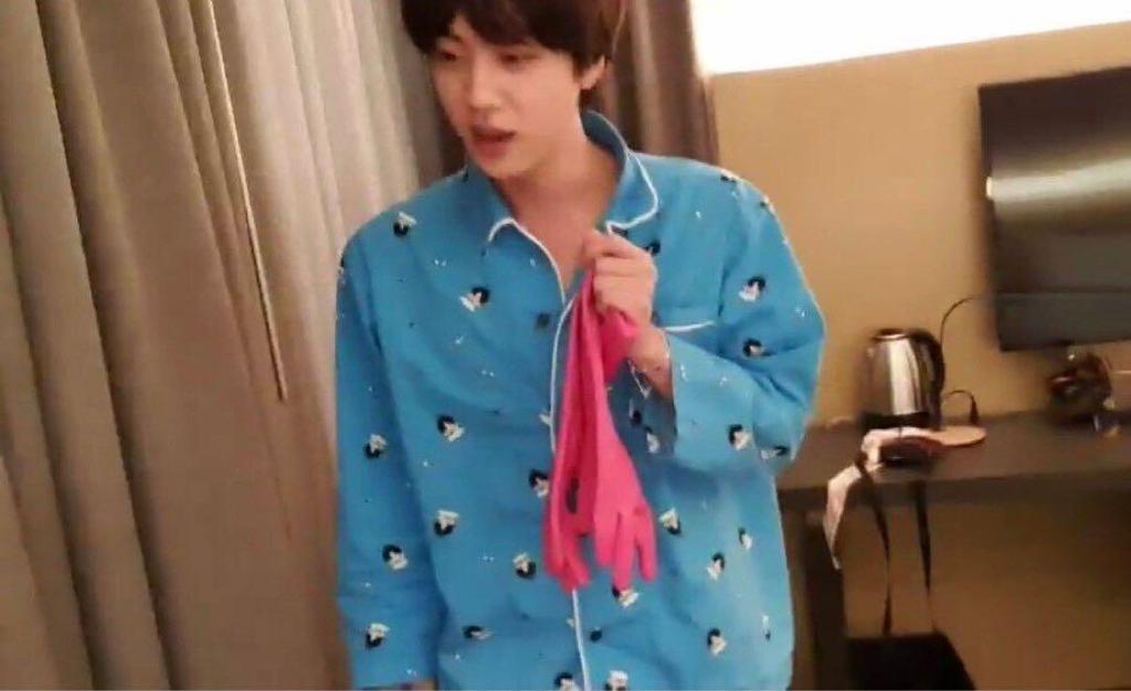 [USED] Official BTS ARTIST-MADE COLLECTION Jin Pajamas, Size L