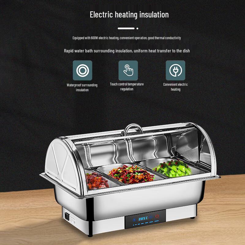 Venus Stainless Steel Digital Buffet Warmer