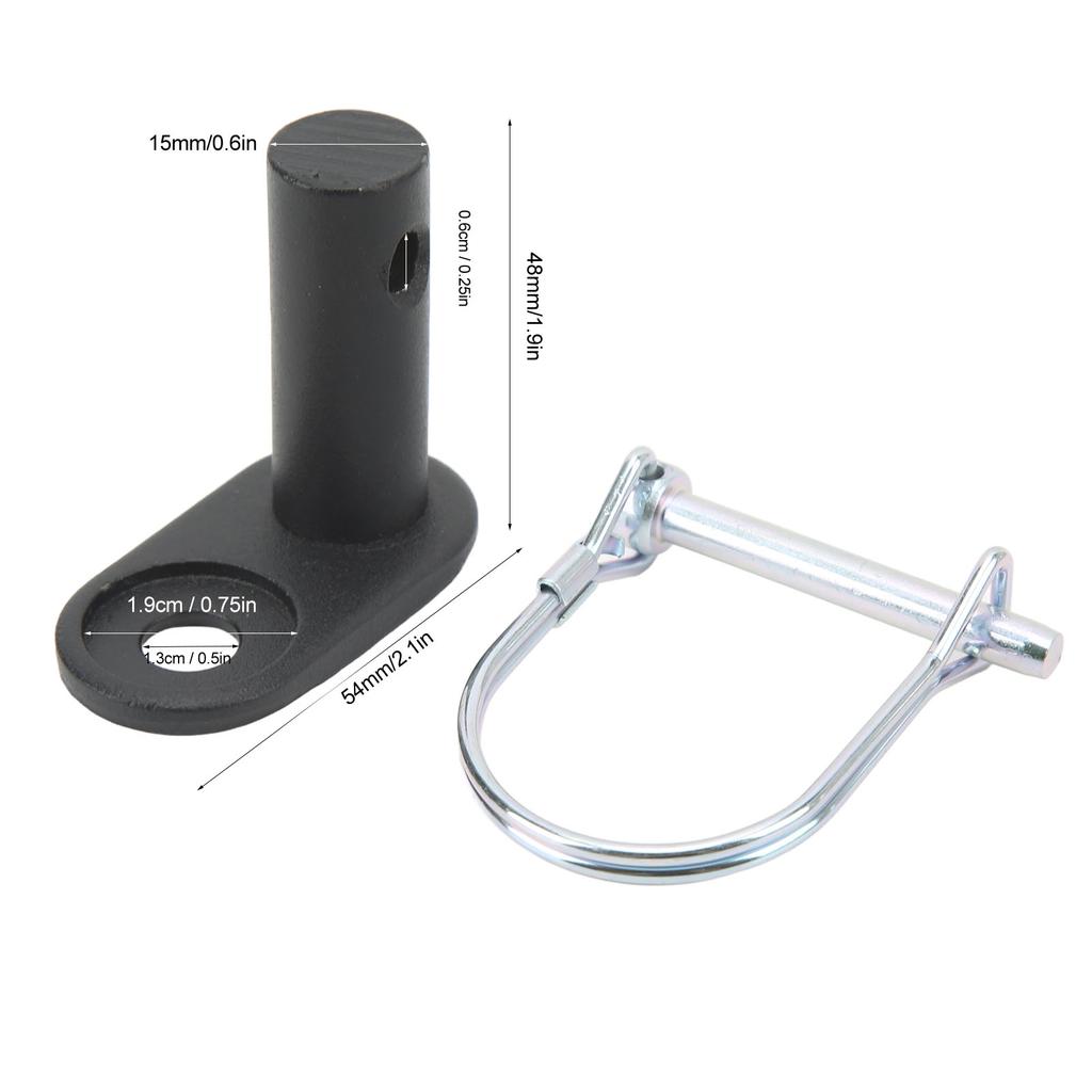 Bike Trailer Hitch Connector Carbon Steel Bike Hitch Coupler for Outgoing Baby Stroller Pet