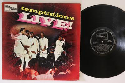 LP Record TEMPTATIONS  Temptations Live STML11053 TAMLA MOTOWN 1967 UK SoulFunk Used