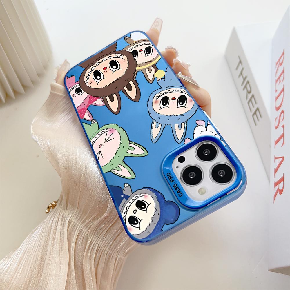Fashion Colorful Sliver Double Sided Phone Shell Soft Edge Hard Case Full Cover Shockproof Phone Casing for Samsung A16 A55 Xiaomi Redmi 14C Poco C75