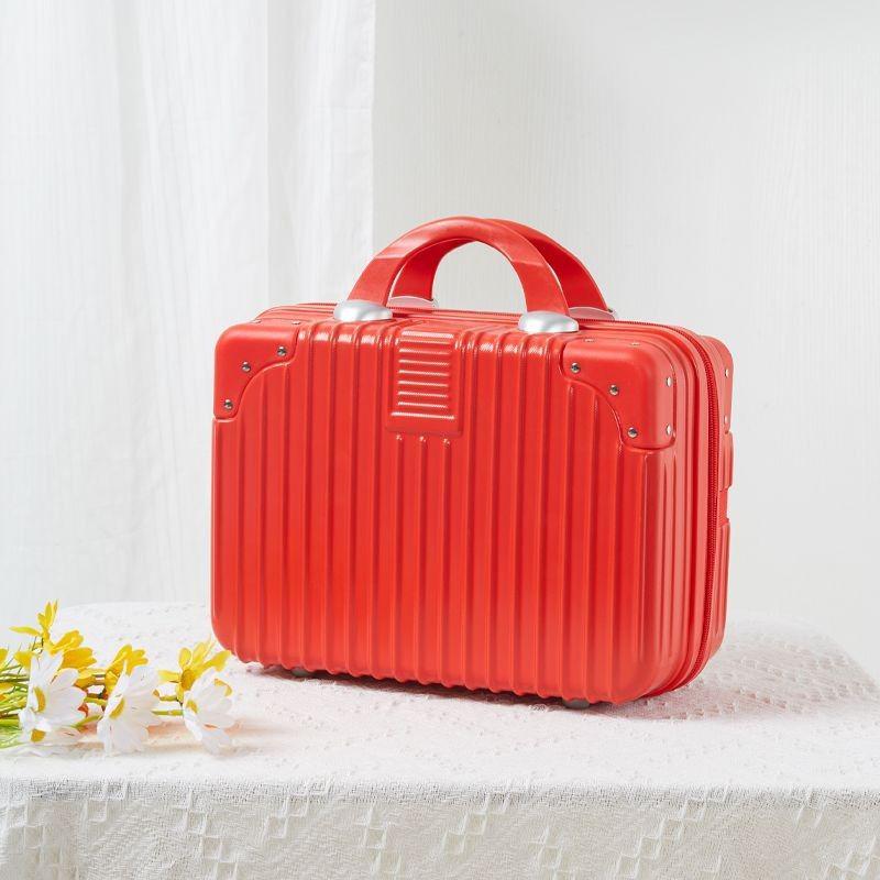 

Подарочный набор: 16-дюймовый чемодан ручной клади и 14-дюймовая косметичка - Портативный для женщин и мужчин с кодовым замком 14-inch, No Lock, Double Corner Guard