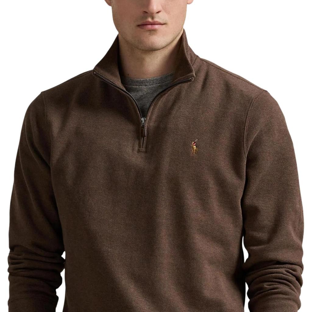 Polo Ralph Lauren Logo Embroidered Ribbed Cuff Long Sleeve Sweatshirt Men Sweatshirt 710671929-077