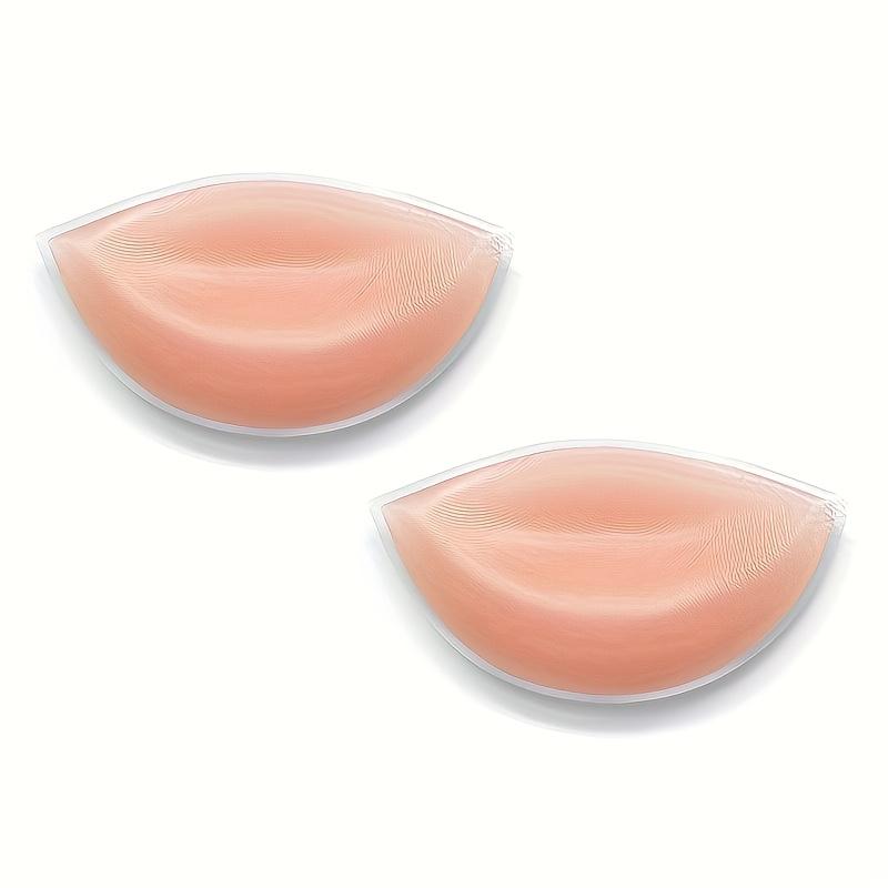 2PCS Invisible Silicone Bra Pads, Push Up Bra Inserts, Women Chest Cups Inserts, Removeable Inserts, Suitable for Bra