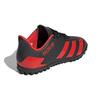 Adidas Predator 20.4 Tf J Round Toe Lace-Up Non-Slip Wear-Resistant Low-Top Soccer Shoes Kids Soccer Shoes Black EF1956