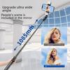 CYKE Bluetooth Selfie Stick com tripé integrado e luz de preenchimento