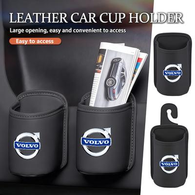 Car Back Seat Hanging Hook Water Cup Bracket Car Phone Holder For Xc60 Xc90 V40 V60 S60 V50 V90 S80 C40 XC40 V70 XC70 C30