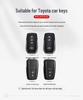 Key Cover Compatible with Toyota Models: Highlander, Corolla, Prado, Asia Dragon, RAV4, Levin, Camry