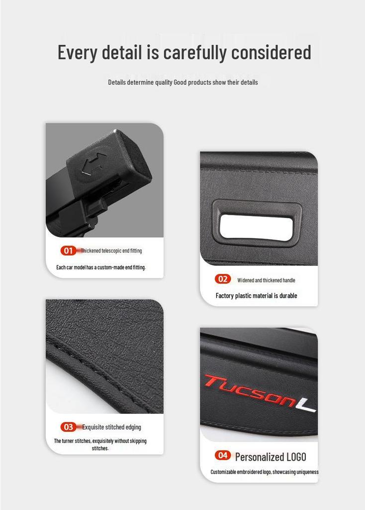 Baojun Yunhai Trunk Sunshade Curtain & Partition Board for Car Interior Modification Accessories
