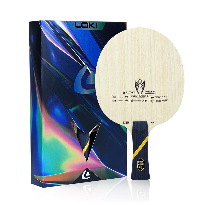 Loki K6 Blade Tischtennis Professional Reines Holz Boden Tischtennis Schläger Schlägerblatt Ping Pong Schlägerblatt