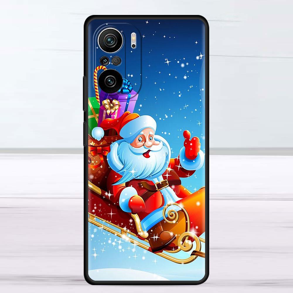 

Рождественский чехол Санта-Клауса для Xiaomi Redmi Note 11 10 9 Pro K40 10S 9S 9A 9C Чехол для телефона 9T 8 8T 7 11T Силиконовый чехол Redmi K40 Pro