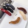 Koreansk Enkelt Temperament Hög Hästsvans Uckle Klämma Hårband Retro Twist Hårklämma Ny Kvinnors Hårnålar Enfärgade Hårspännen