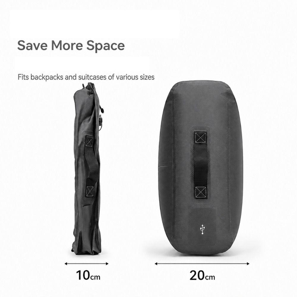 Waterproof Electric Vacuum Bag Reusable Travel Compression Pack  Clothes Storage