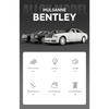 1/24 Bentley Mulsanne Alloy Car Diecasts & Toy Vehicles Car Model Sound and Light Pull Back Car Toys for Kids Gifts