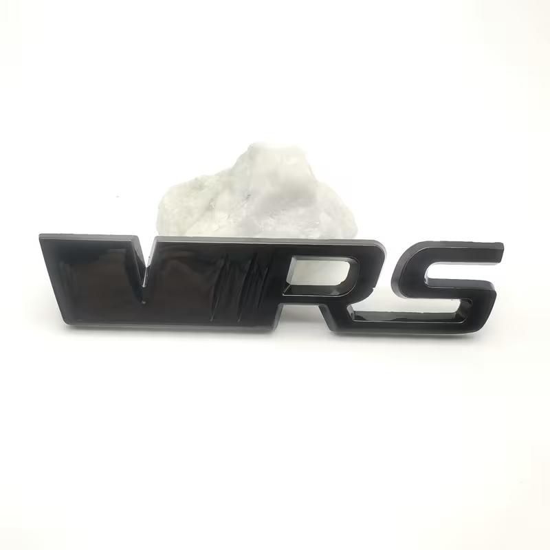 1 τεμ. 3D Μεταλλικό Έμβλημα VRS Αυτοκόλλητο Κατάλληλο για Kamiq Superb Octavia Rapid Kodiaq Karoq Fabia