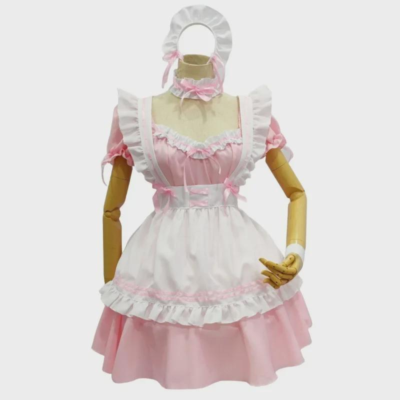 Japanese Lolita Maid Costume: Cute Student Cosplay Dress for Women